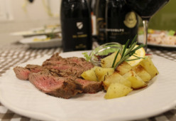 Tagliata di Scottona al Rosmarino